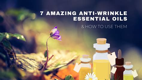 The 7 Best Anti Wrinkle Essential Oils How To Use Them