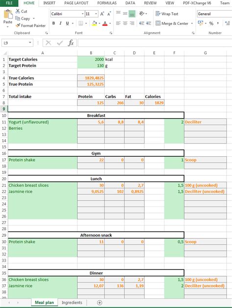 How To Track Your Diet With Excel Antti Lehikoinen