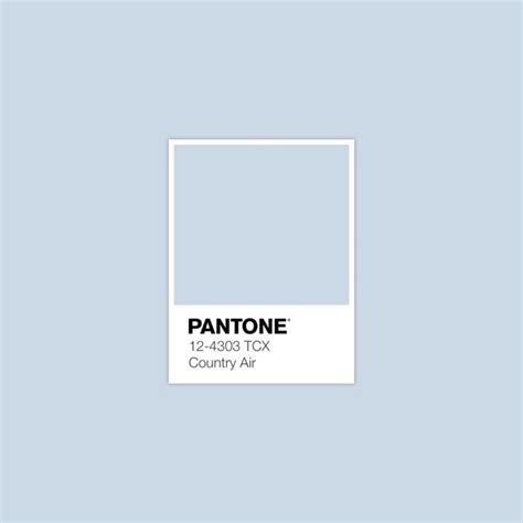 PANTONE 12 4303 TCX Country Air Pantone Pantone Colour Palettes