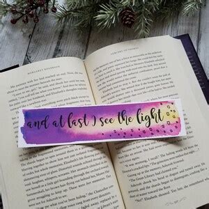 Tangled Rapunzel Watercolor Bookmark Fairytale Bookmark Etsy