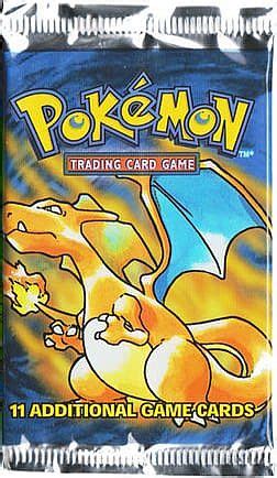 Pokemon Base Set Booster Pack Charizard Artwork Pokemoner