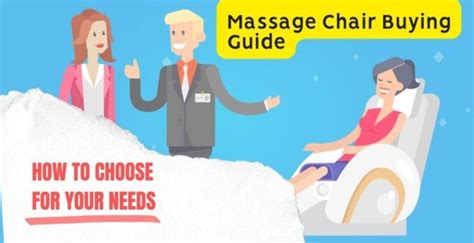 Massage Chair Buying Guide How To Choose Best For You