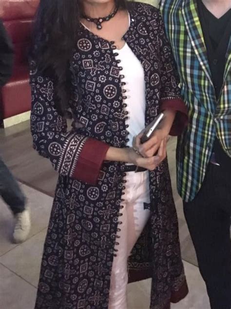 Ajrak Fabric Dresses Fashionista Clothes Kurti Designs Designs For