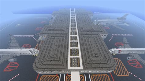 Largest Realistic Airport In Minecraft Minecraft Map