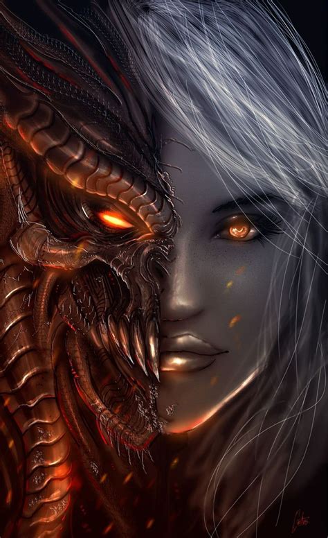 Angel Demon Face Foto Fantasy 3d Fantasy Fantasy Artwork Fantasy World Dark Fantasy Throne