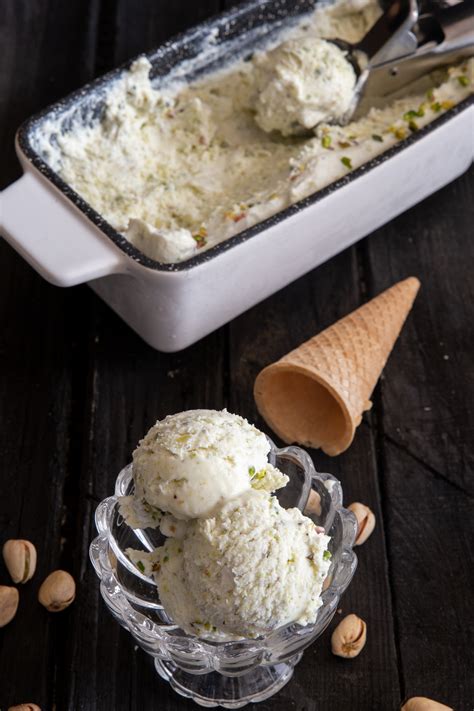 No Churn Pistachio Ice Cream Recipe An Italian In My Kitchen