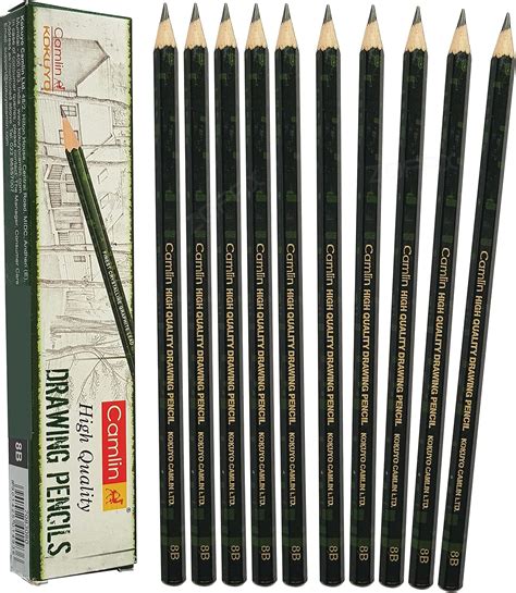 Kokuyo Camlin Graded Drawing Pencils Multi Pack Finest Crystalline