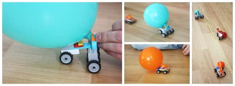 LEGO Balloon Car DIY Lego Building Kit STEM Activity