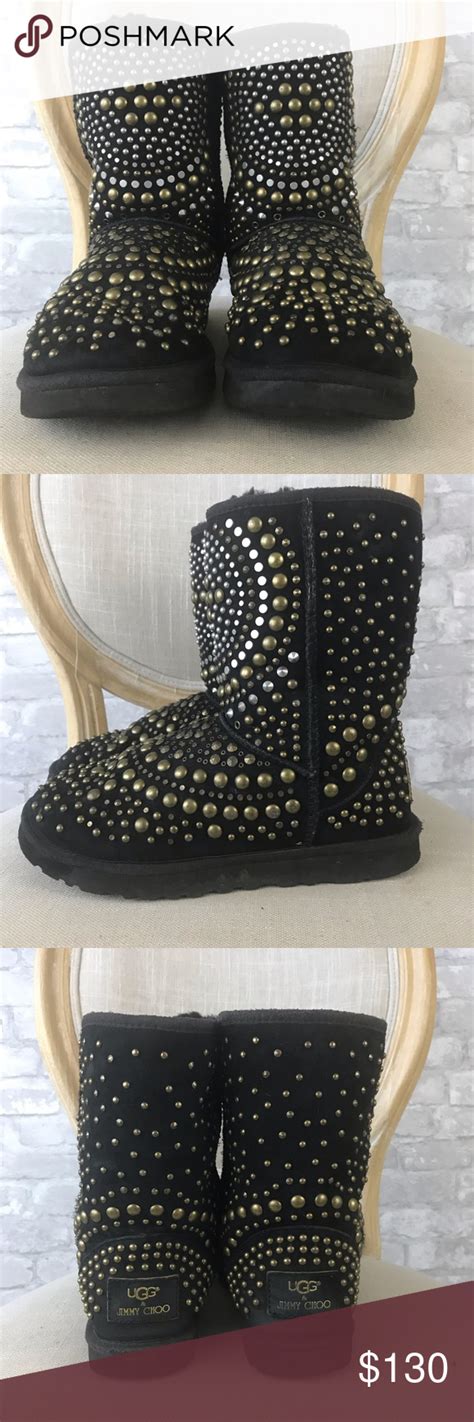 Ugg And Jimmy Choo Mandah Studded Boots Studded Boots Uggs Jimmy Choo