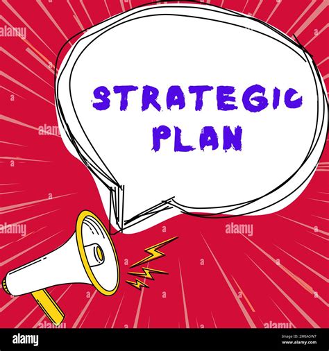 Conceptual Caption Strategic Plan Business Approach A Process Of