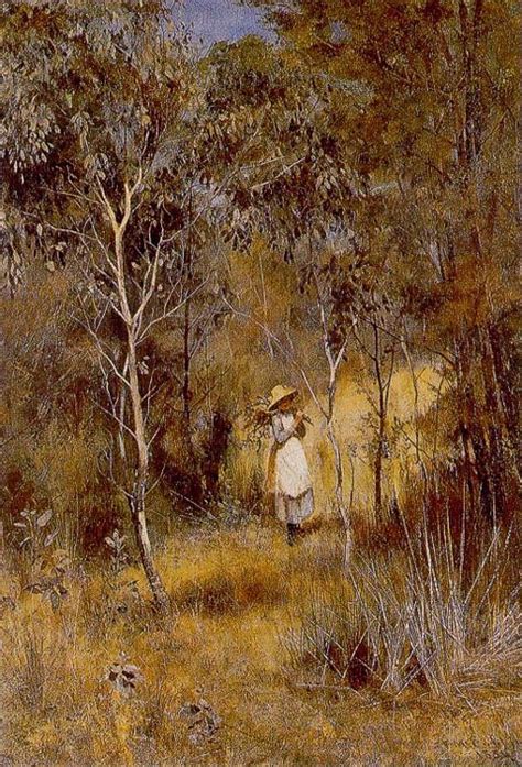 Oil Painting Replica Lost 1886 By Frederick Mccubbin 1855 1917