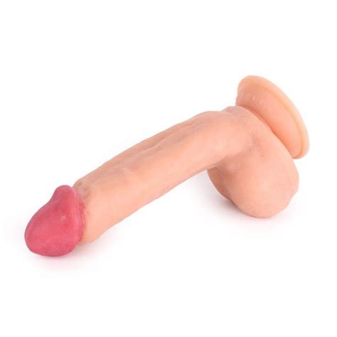 Realistic Flesh Dildo No 012 22 55 0cm mit Saugfuß Boy Toys