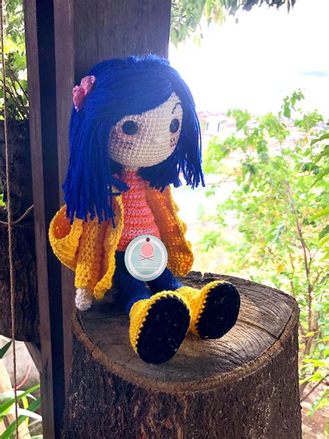 Coraline Amigurumi Elo7 Produtos Especiais