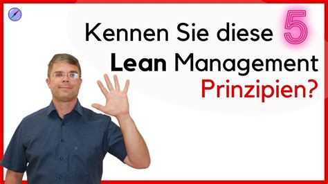 Lean Management Prinzipien Auf Den Punkt YouTube