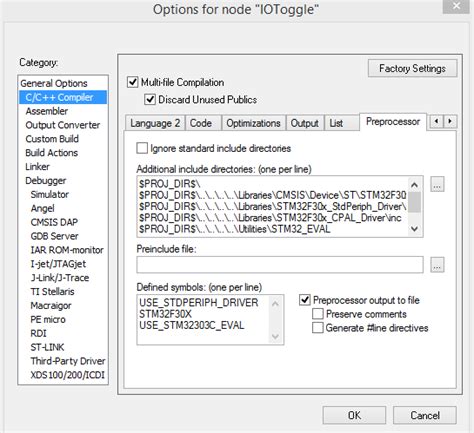 Compiler Error Pe1696 Cannot Open Source File With IAR Code