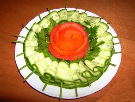 Decoration Homemade Dishes Vegetable Plate ♥♥♥ Recipes By Elena Receitas Saladas Frutas