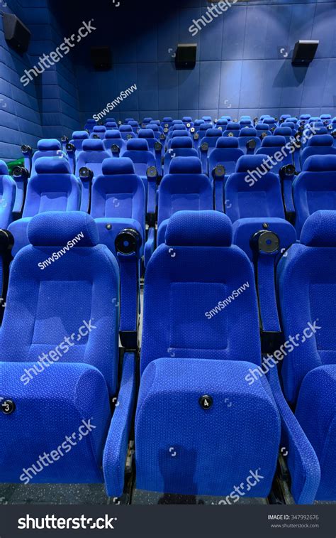 Empty Movie Theater Red Seats Stock Photo 347992676 | Shutterstock