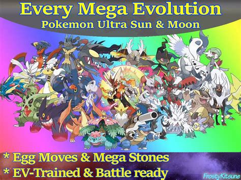 Pokemon Shiny Mega Evolutions