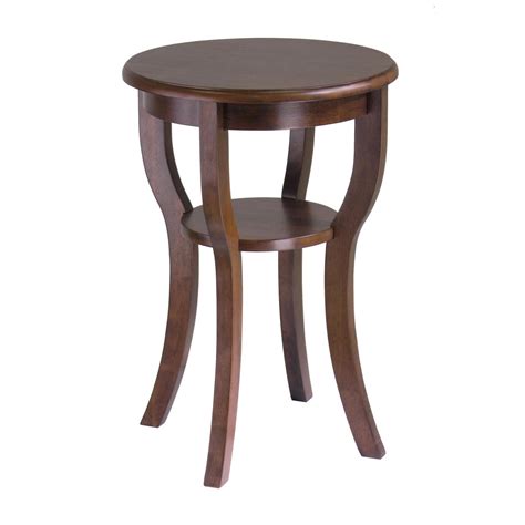 Winsome Kami Accent Round Table with curved Legs by OJ Commerce 94117 ...