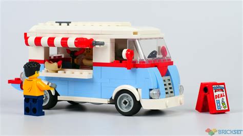 Lego Retro Food Truck Review Brickset