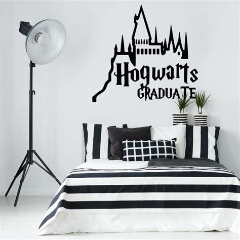 🥇 Decorative vinyls harry potter hogwarts graduate 🥇