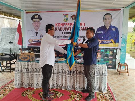 Konferensi Ke VII PWI Kabupaten Kampar Syawal Terpilih Aklamasi