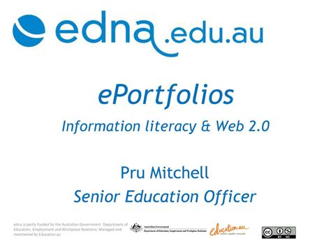 Eportfolios Information Literacy And Web Ppt Download