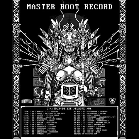 MASTER BOOT RECORD Announce UK EU Tour 2024 Soundsphere Magazine