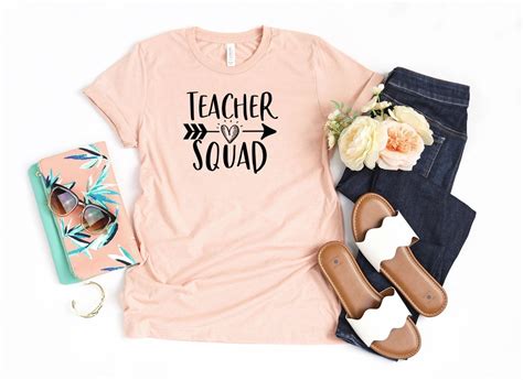 Teacher Squad Shirt Teacher Squad Tee Teacher Shirt Teacher Gift Unisex