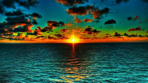 Ocean Sunset Wallpapers Wallpaper Cave