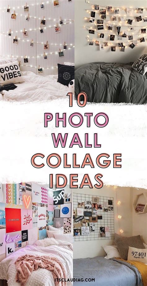 10 Photo Wall Collage Ideas For Your Bedroom Its Claudia G Photo Collage Diy Picture Collage