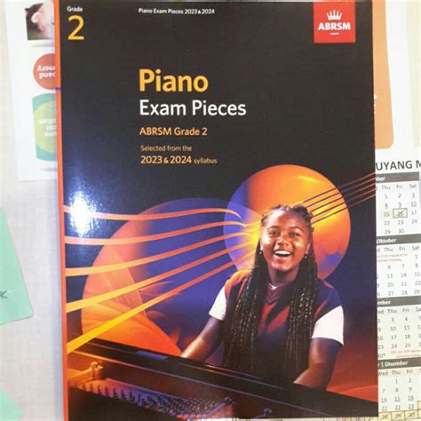 Abrsm Piano Exam Pieces Grade 2 2023 And 2024 Syllabus Shopee Malaysia