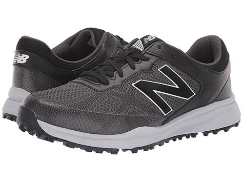 New Balance Golf Breeze Mens Shoes Blackgrey In 2019 New Balance Mens Grey Shoes Golf Shoes