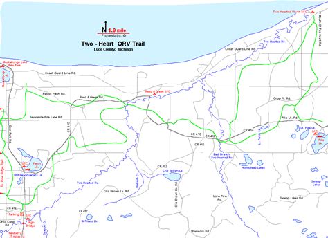 Michigan Orv Route Maps