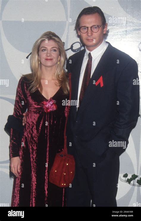 Liam Neeson Natasha Richardson John Barrett Photolink Stock Photo