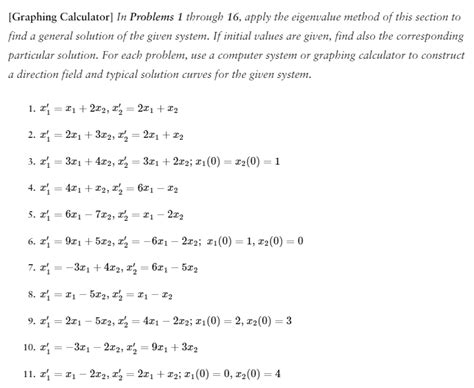 Solved [graphing Calculator] In Problems 1 Through 16 Apply