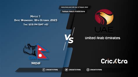 Hong Kong And Uae Tour Of Nepal Nep Vs Uae St Match Prediction