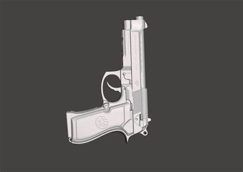 Stl File Beretta M9 Real Size 3d Gun Mold 🔫 Obj・design To Download And 3d Print・cults