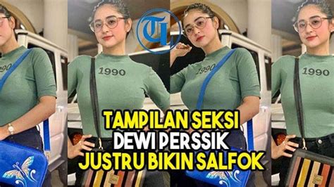 Video Penampilan Seksi Dewi Perssik Justru Bikin Salfok Tribunlampung