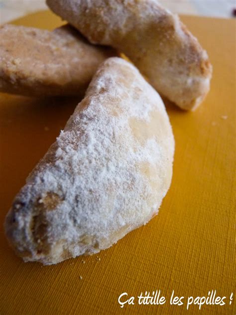 Ça titille les papilles Croissants de lune aux amandes