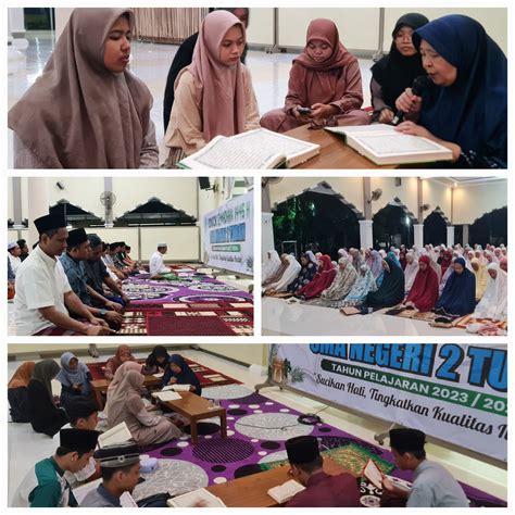 Sholat Tarrawih Tadarrus Al Quran Sma Negeri Tuban