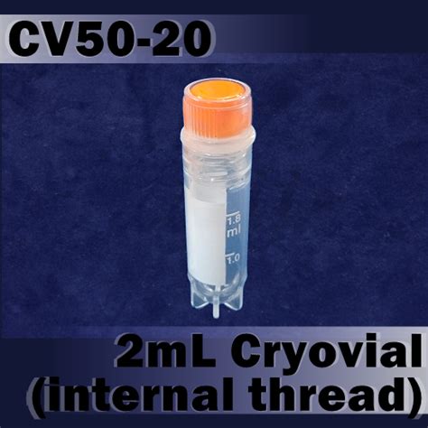 2mL Cryovial Internal Thread