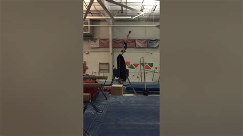 11 9 16 Hannah Demers Gymnastics Working Tkatchevs Youtube