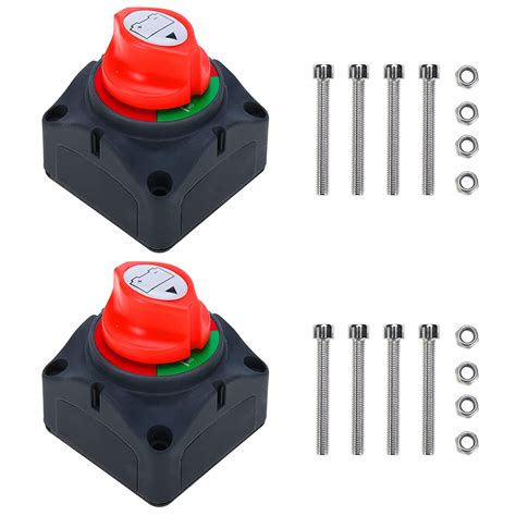 Amazon RealPlus 2 Pack Battery Disconnect Switch 12 48V Battery