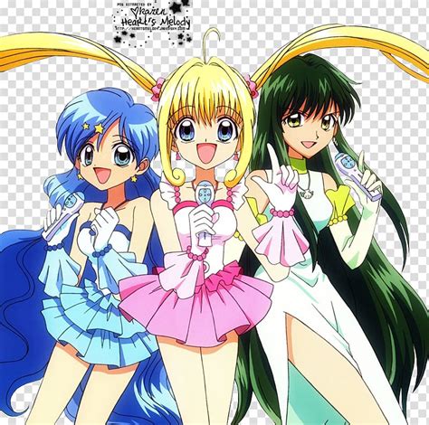 Lucia Nanami Rina Toin Hanon Hōshō Anime Mermaid Melody Pichi Pichi