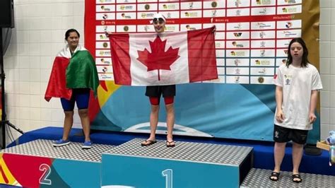 Windsor Swimmer Wins 6 Medals At World Down Syndrome Swimming