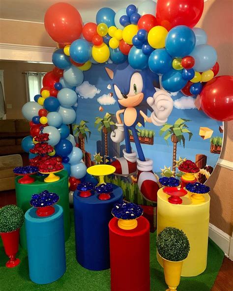 Sonic Birthday Party Ideas Super Sonic Birthday Party Birthday Party