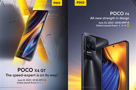 Poco X4 GT Dan Poco F4 5G Meluncur 23 Juni Ini Bocoran Spesifikasinya