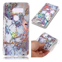 Dream Sky Marble Pattern Bright Color Laser Soft TPU Case For LG V35