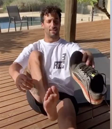 Daniel Ricciardo S Feet